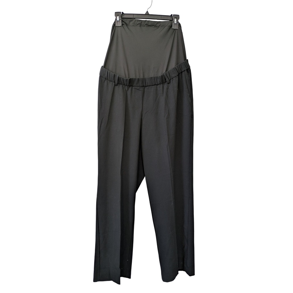J. Crew Maternity Straight Leg Work Pant Size 14 Black‎ NWOT $118 CB642